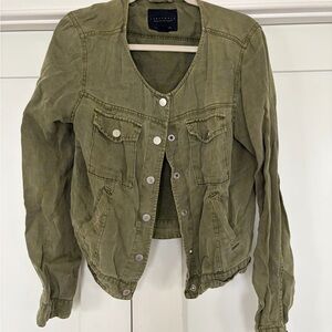 Sanctuary Olive Utility Jacket
